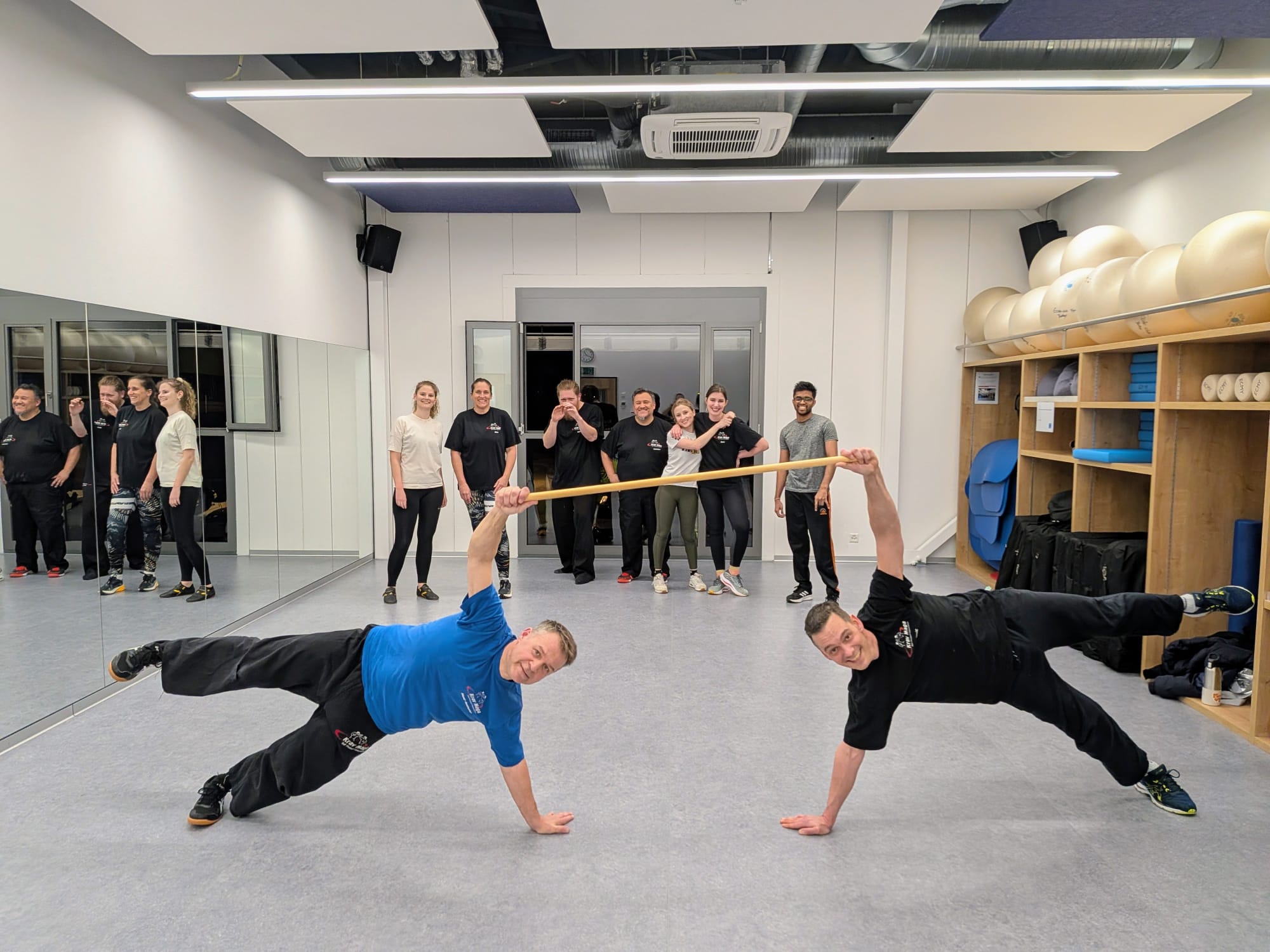 Entraînement Krav Maga — technique de frappe